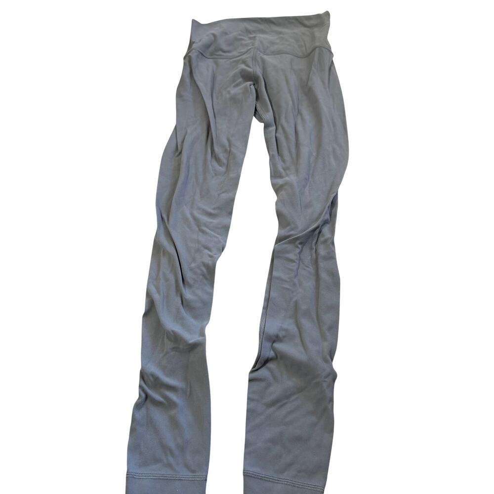 Lululemon To the Beat Tight 24" sz 6 leggings gray soft cozy yoga dance - Picture 8 of 8